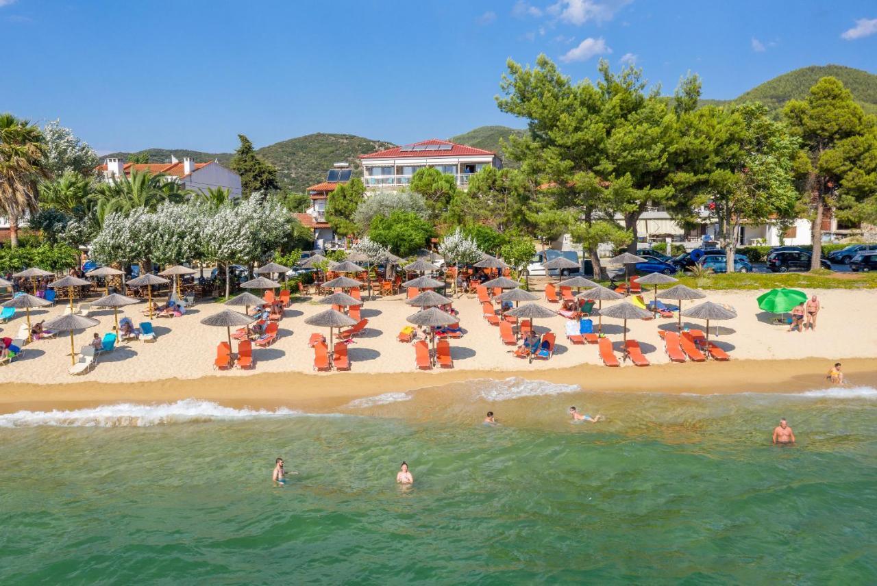 Sunset Studios - Suites With Seaview & Back Side Apartements Toroni Exteriör bild