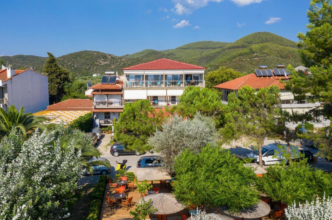 Sunset Studios - Suites With Seaview & Back Side Apartements Toroni Exteriör bild