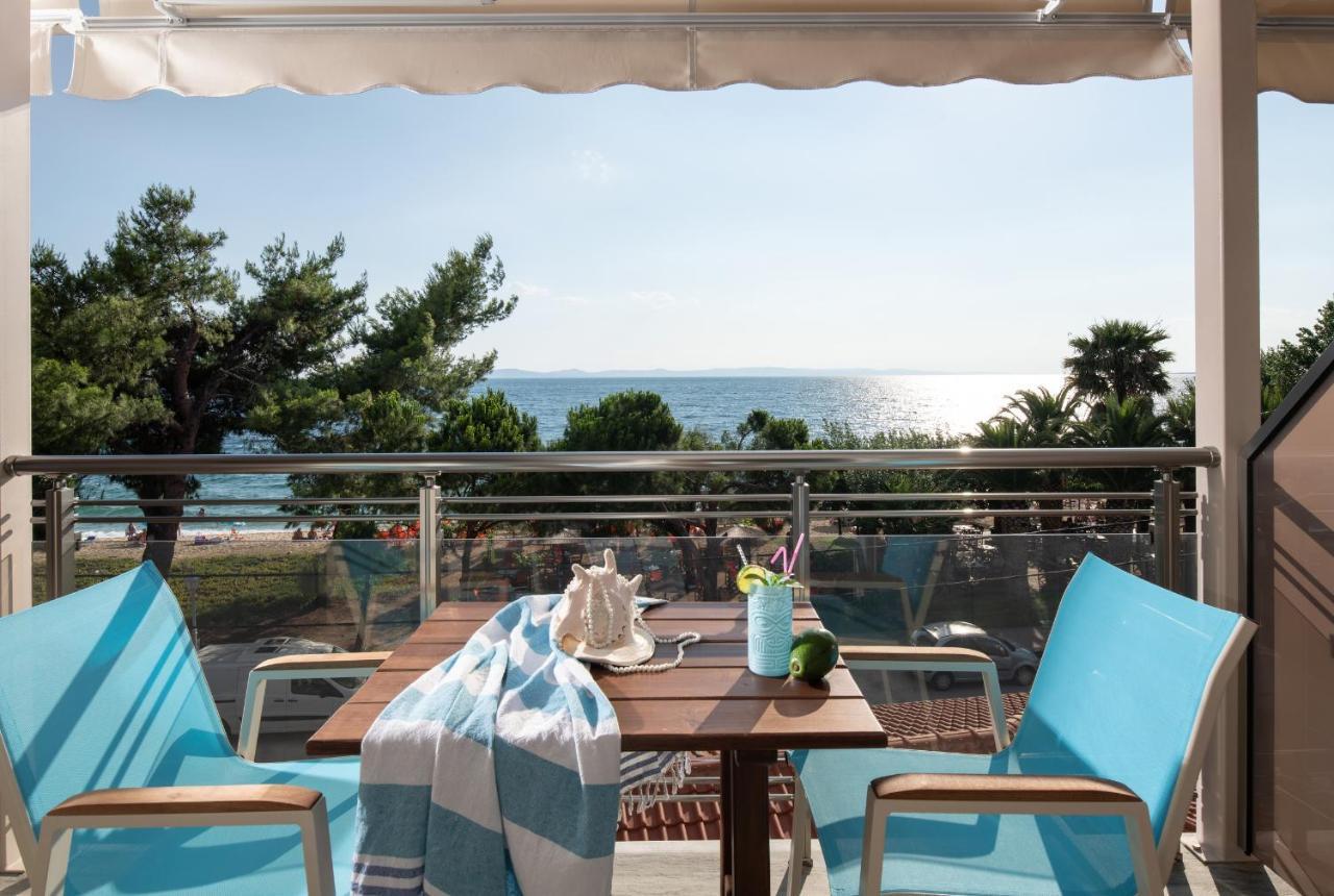 Sunset Studios - Suites With Seaview & Back Side Apartements Toroni Exteriör bild