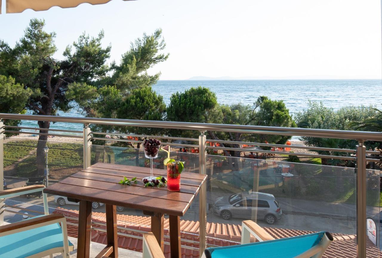 Sunset Studios - Suites With Seaview & Back Side Apartements Toroni Exteriör bild
