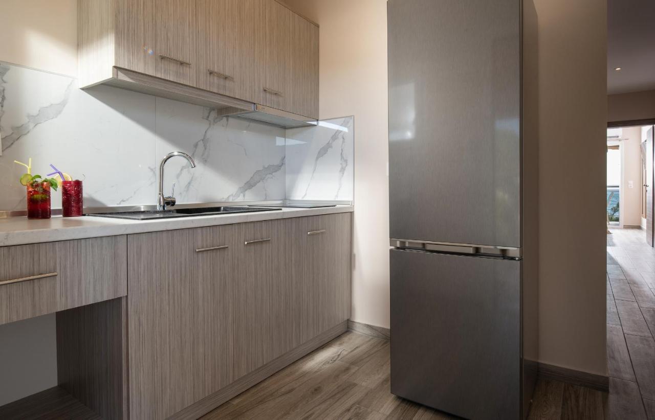 Sunset Studios - Suites With Seaview & Back Side Apartements Toroni Exteriör bild