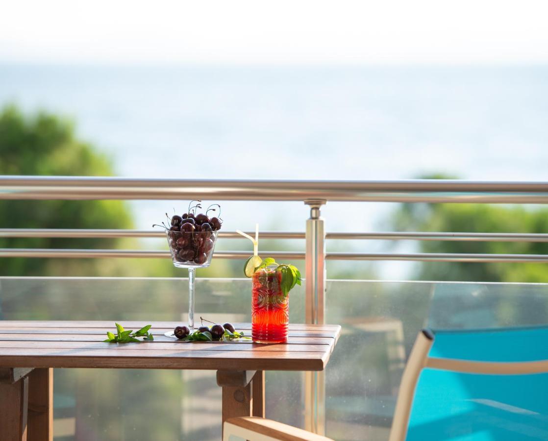 Sunset Studios - Suites With Seaview & Back Side Apartements Toroni Exteriör bild